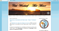 Desktop Screenshot of clubdewindsurfmarmenor.com